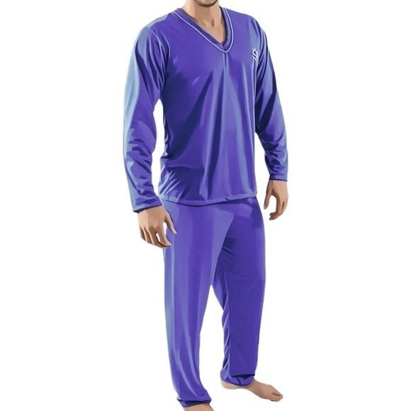 Molde Pijama Masculino Longo Inverno P ao Gg