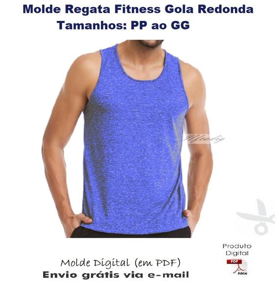Molde Regata Fitness Gola Redonda #368