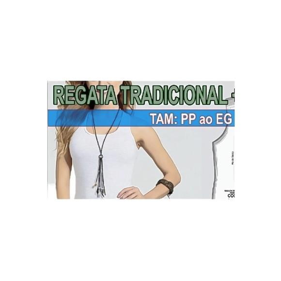Molde Regata Feminina Tradicional