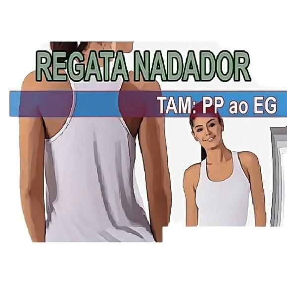 Molde Regata Nadador Feminina