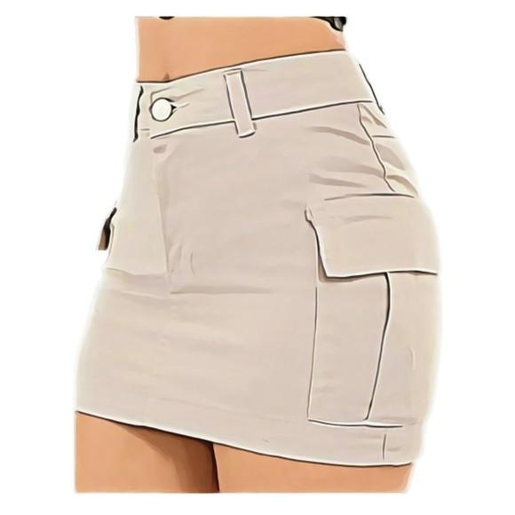 Molde Saia Cargo Feminina Cintura Alta P ao Gg