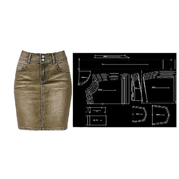 Molde Saia Jeans Envio pdf