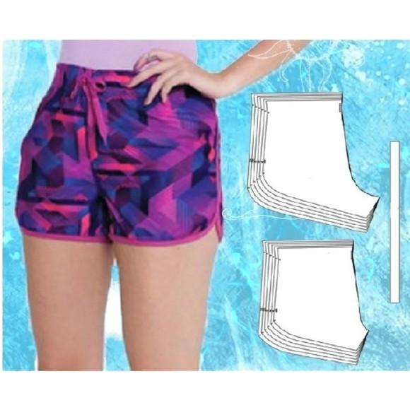 Molde Short Feminino Sublimação Por E-mail pdf