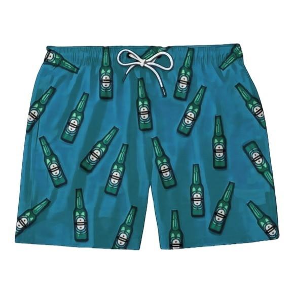 Molde Short Praia Masculino Adulto Pp ao Xg