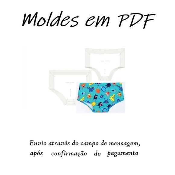 Molde Sunga Infantil Proteção Uv- 1 ao 14 Anos- pdf E-mail