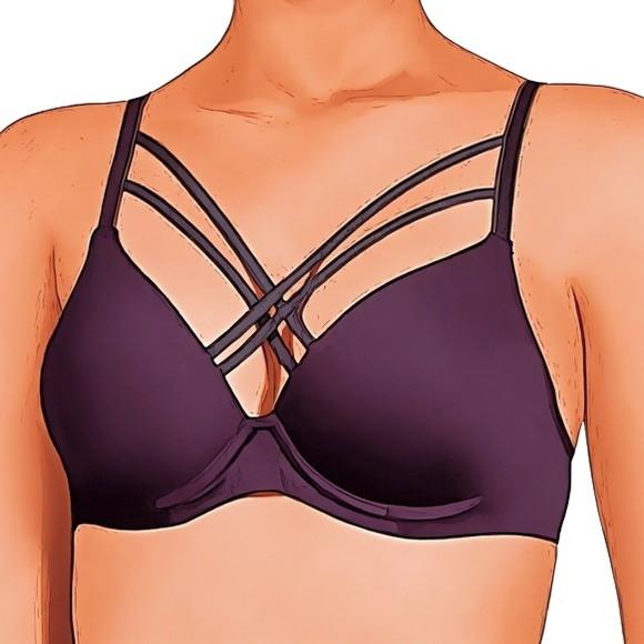 Molde Sutiã Strappy com Bojo P ao Gg