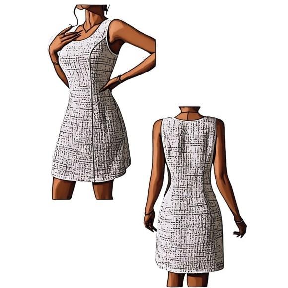 Molde Vestido Adulto Regata do P ao Xxg