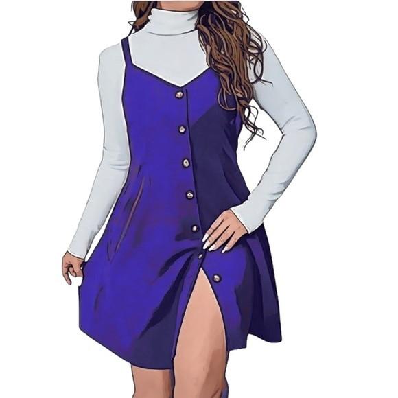 Molde Vestido de Alças com Botão P ao Xxg