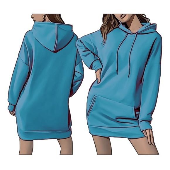 Molde Vestido Feminino Adulto em pdf P ao Gg