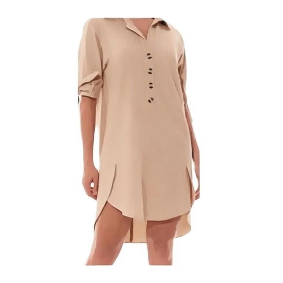 Molde Vestido Feminino Manga Tres Quart