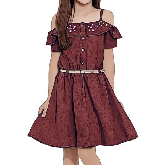 Molde Vestido Infantil Ciganinha 6 a 12 Anos