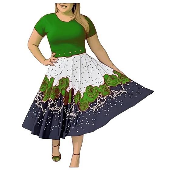 Molde Vestido Midi Gode Manga Curta Evangelico P ao Gg