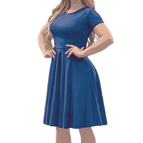 Molde Vestido Midi Saia Gode 36 ao 48