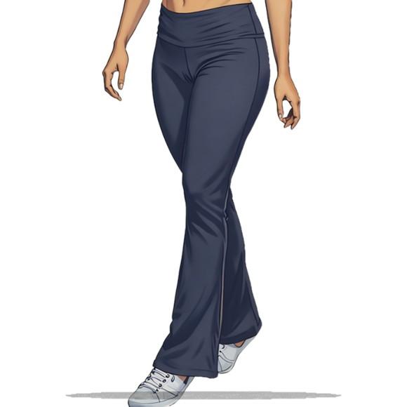 Moldes Digitais em pdf - Calça Flare Feminina Adulto P ao Gg