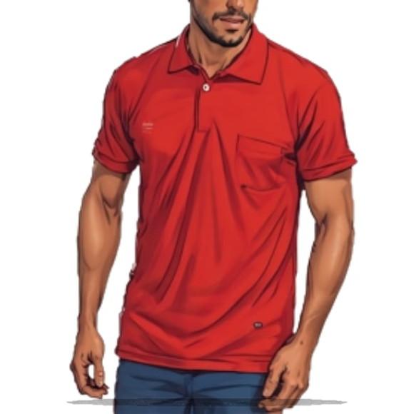 Moldes Digitais em pdf - Camisa Masc Adulto Polo do Pp ao Gg
