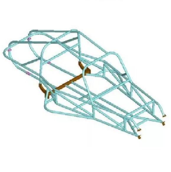 Projeto Gaiola Tubular Dois Lugares Completo