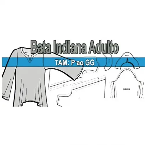(molde Digital) Bata Indiana Adulto