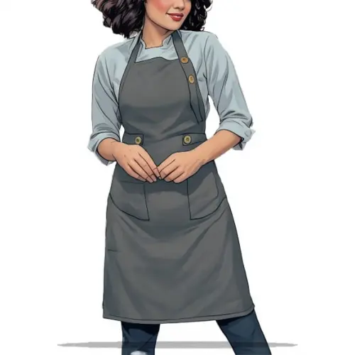 (molde em Pdf) Avental Cozinha Fem Lindo P ao Xxg
