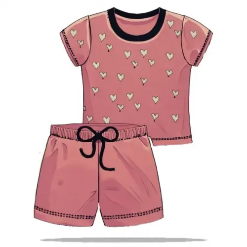 (molde em Pdf) Baby Look e Short Fem Adulto do Pp ao Xg