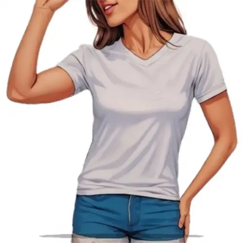 (molde em Pdf) Baby Look Gola V Fem T Shirt do Pp ao Gg