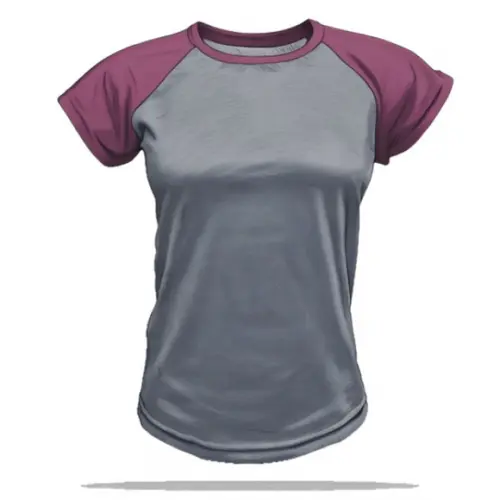 (molde em Pdf) Baby Look Fem Raglan do Pp ao Gg