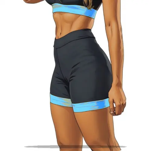 (molde em Pdf) Bermuda Fitness Alice do P ao Gg