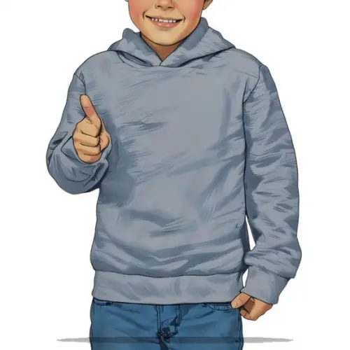 (molde em Pdf) Blusa Agasalho Moletom Inf com Touca 2 ao 14