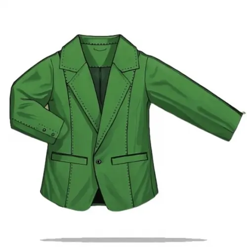 (molde em Pdf) Blazer Masculino Infantil 2 a 8 Anos