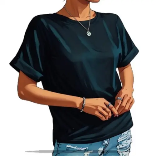 (molde em Pdf) Blusa Fem sem Costura Manga P ao Xxg