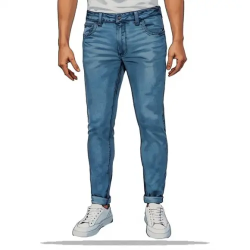 (molde em Pdf) Calça Jeans Skinny Masculino Adulto 36 ao 50