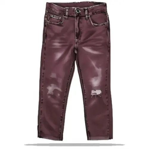 (molde em Pdf) Calça Jeans Infantil Unissex 2 a 16 Anos
