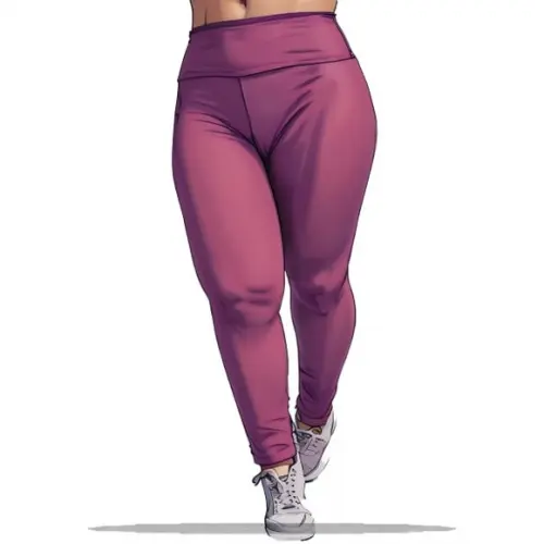 (molde em Pdf) Calça Legging Plus Size G1 a G5