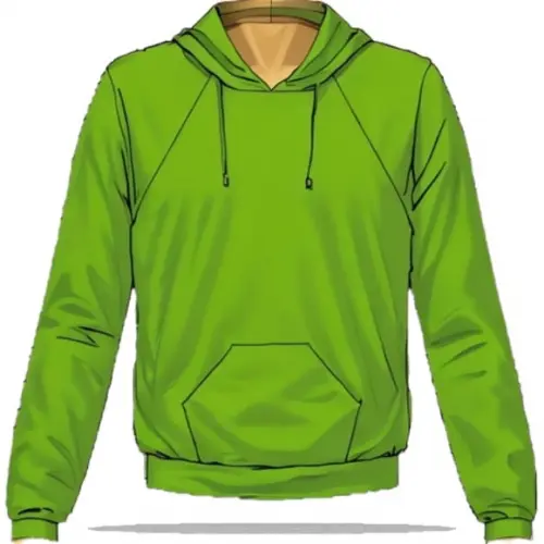 (molde em Pdf) Moletom com Capuz Raglan Inf 2 ao 14