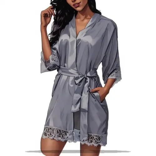 (molde em Pdf) Robe Roupão Saída Banho Unissex P ao Xg