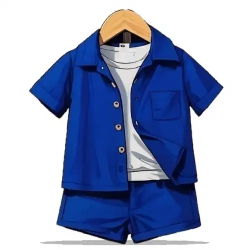 (molde em Pdf) Short + Camisa Social Menino de 2 a 14 Anos