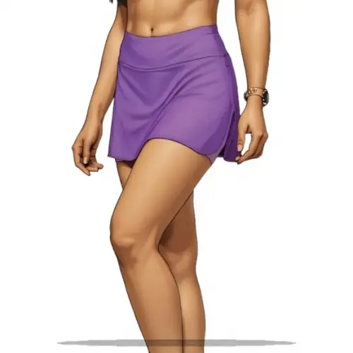 (molde em Pdf) Short Saia Fitness Fem do P ao Xxg