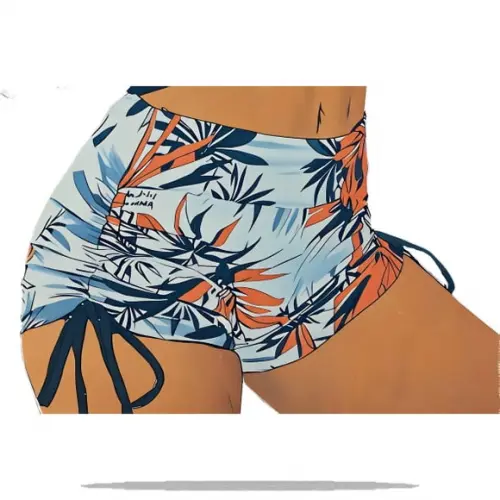 (molde em Pdf) Short Praia Sunkini Fem P ao Gg