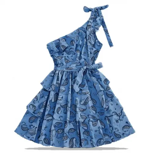 (molde em Pdf) Vestido Alça Nula Fem Adulto P ao Gg