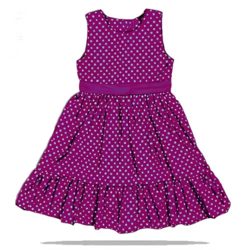 (molde em Pdf) Vestido Inf de Facil Montagem do 2 ao 14