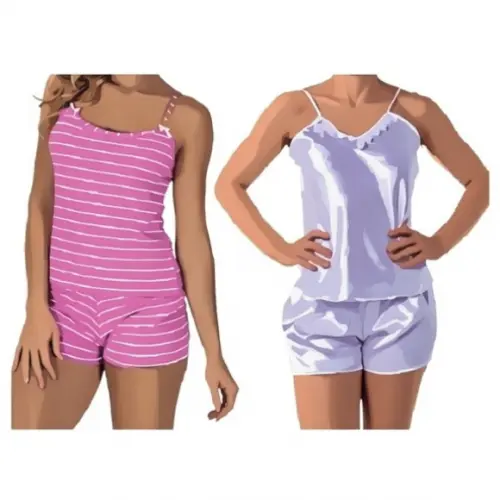 Kit Dois Moldes Baby Dool Short em pdf