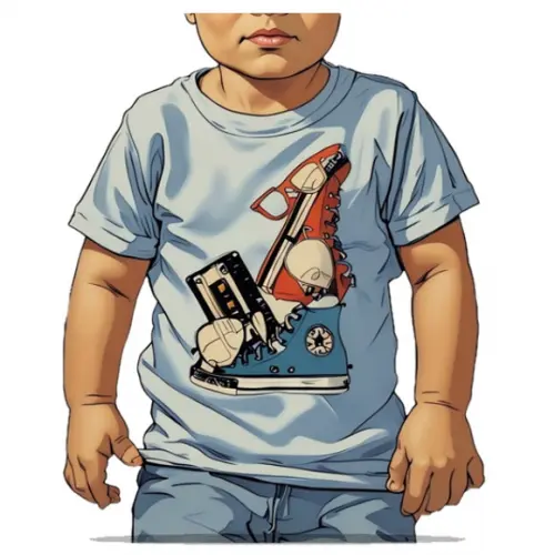 Modelagem Camiseta Bebe Opções de Manga Rn ao Gg