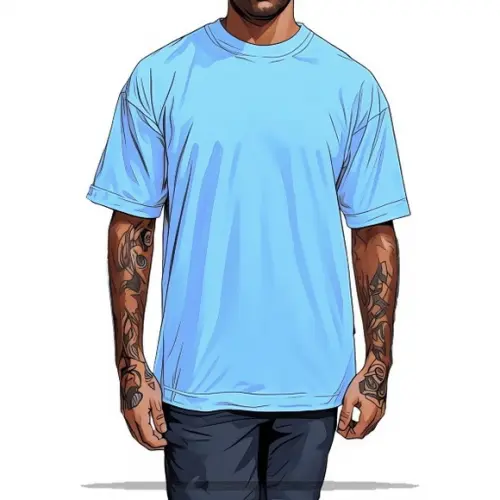 Modelagem Camiseta Oversized em pdf Masc do Pp ao Xxg