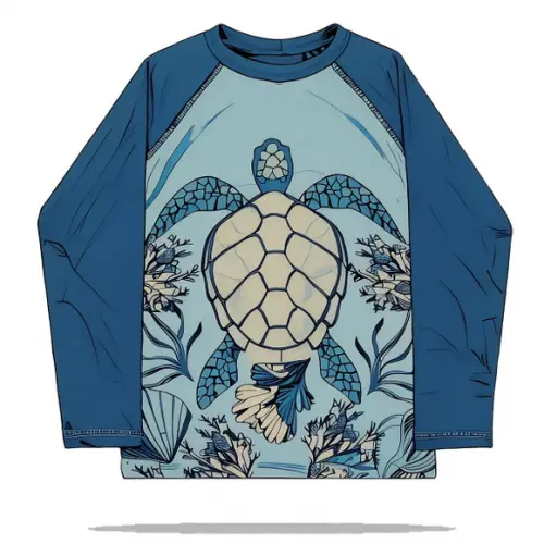 Modelagem Digital em pdf Camiseta Inf Prot Uv Raglan 2 ao 14