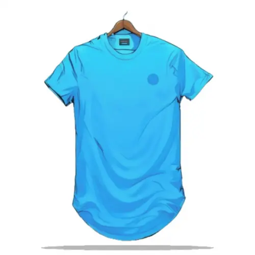 Modelagem Digital em pdf Camiseta Longline Infantil 2 ao 16