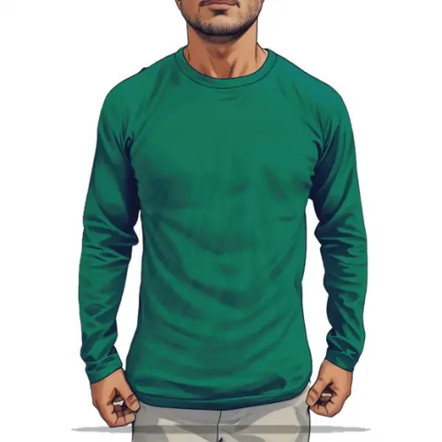 Modelagem Digital em pdf Camiseta m Longa Gola Careca Pp-gg