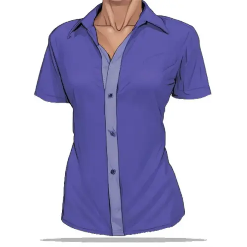 Modelagem Digital em pdf Camisete Fem 2 Opções de Manga P-gg