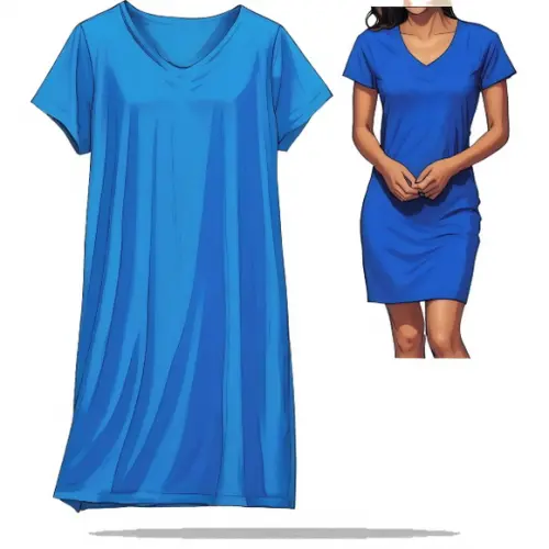 Modelagem Digital em pdf Camisola Gola V m Curta do Pp ao Gg