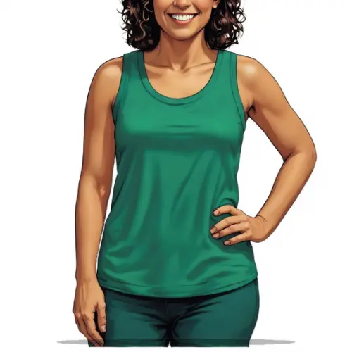 Modelagem Digital em pdf de Camiseta Regata Fem Adulto P-xxg