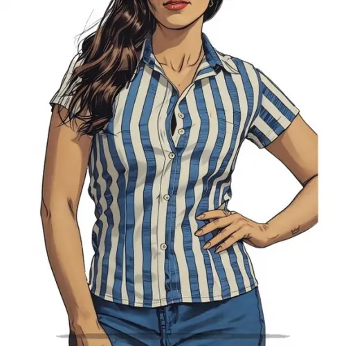 Modelagem Digital em pdf de Camisete Feminina P ao Gg