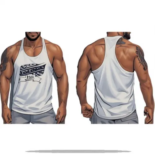 Modelagem Digital em pdf de Regata Cavada Masculina Pp ao Xg